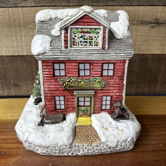 Colonial Village Christmas Toy Shop By Colonial Candle of Cape Cod - Picture 1 of 7